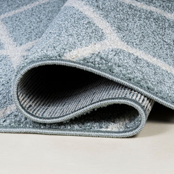Tumbling Blocks Modern Geometric Area Rug 2